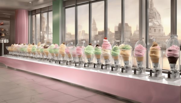 Animation gourmande avec la location de machines à glace italienne