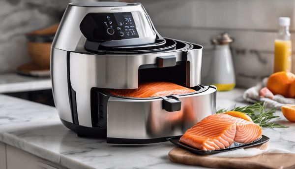 Comment cuire du saumon surgelé à l’air fryer sans décongélation ?